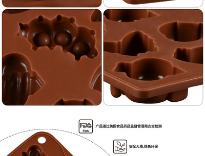廠家現(xiàn)貨批發(fā) 硅膠巧克力模具，昆蟲造型硅膠巧克力模與冰格模的創(chuàng)新應(yīng)用